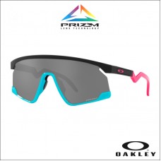 Oakley BXTR Matte Black Teal - Lente Prizm Black